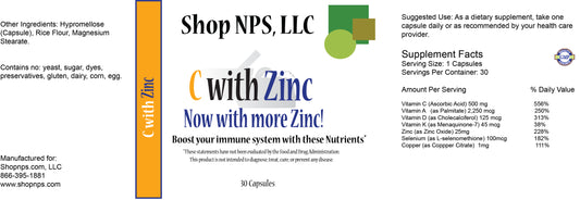 Vitamin C w/Zinc